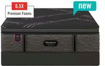The Brick Beautyrest Black Signature Magenta Euro Pillowtop Queen Mattress offer