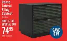 The Brick Reese 24 Modern 2-Drawer Cabinet - Black offer