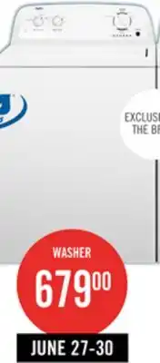 The Brick Inglis 4.0 Cu. Ft. Top-Load Washer - White - ITW4871FW offer