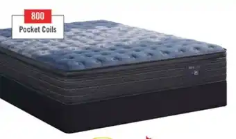 The Brick Serta Back Logic 1.1 Eurotop Luxury Firm Queen Mattress offer