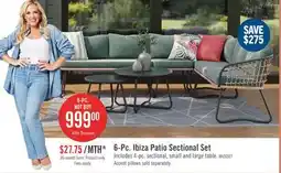 The Brick Ibiza 6-Piece Conversation Set offer
