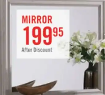 The Brick Kylie Bedroom Dresser Mirror, Attachable, Wall Hanging - Sand offer