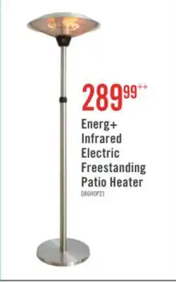 The Brick Energ+ Infrared Electric Freestanding Patio Heater - HEA-21821SH-T offer