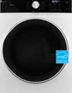 The Brick Midea 8 Cu. Ft. Electric Dryer - White - Stackable - MLE52N4AWW offer