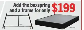 The Brick Springwall 2023 Queen Boxspring offer