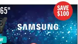 The Brick Samsung 65 Crystal UHD U8000 4K Smart TV offer