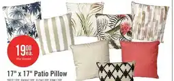 The Brick Indoor/Outdoor Palm Tree Accent Pillow - Blue offer