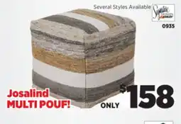 Surplus Furniture Josalind Multi Pouf offer