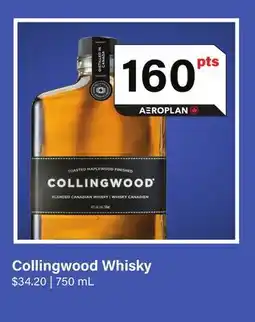 LCBO Collingwood Whisky offer