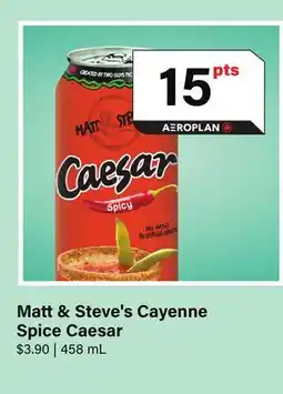 LCBO Matt & Steve's Cayenne Spice Caesar offer