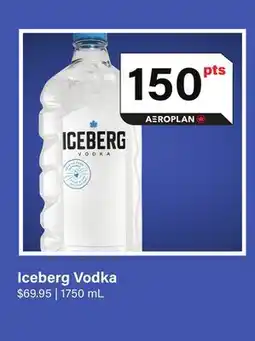 LCBO Iceberg Vodka offer