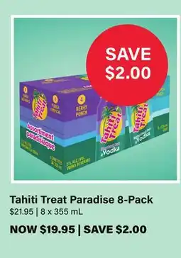 LCBO Tahiti Treat Paradise 8-Pack offer