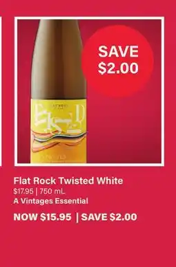 LCBO Flat Rock Twisted White offer