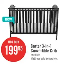 The Brick Carter Baby Crib - Black offer