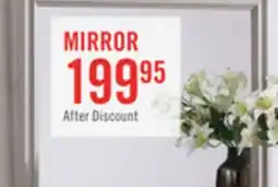 The Brick Kylie Bedroom Dresser Mirror, Attachable, Wall Hanging - Grey offer