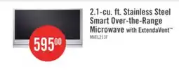 The Brick LG 2.1 Cu. Ft. Over-the-Range Microwave with ExtendaVent and Sensor Cooking - Smudge Proof Stainles offer