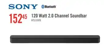 The Brick SONY 2.0 CH Bass Reflex S-Force Front Surround Soundbar (HTS100F) offer