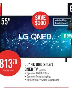 The Brick LG 55 QNED AI QNED80 4K Smart TV (55QNED80AUA.ACC) offer