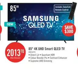 The Brick Samsung 85 Q7F QLED 4K Smart TV with Vision AI offer