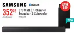 The Brick Samsung HW-B650F 3.1-Channel 370 W Soundbar with Wireless Subwoofer offer