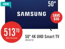 The Brick Samsung 50 U7900F Crystal UHD 4K Smart TV (UN50U7900FFXZC) offer