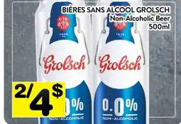 Supermarché PA BIÈRES SANS ALCOOL GROLSCH | NON-ALCOHOLIC BEER offer