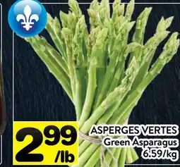 Supermarché PA ASPERGES VERTES | GREEN ASPARAGUS offer