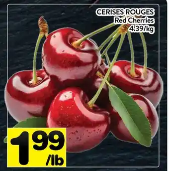 Supermarché PA CERISES ROUGES | Red Cherries offer