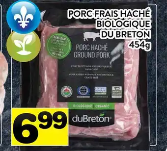 Supermarché PA PORC FRAIS HACHÉ BIOLOGIQUE DU BRETON offer