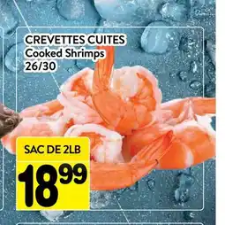 Supermarché PA CREVETTES CUITES | Cooked Shrimps offer