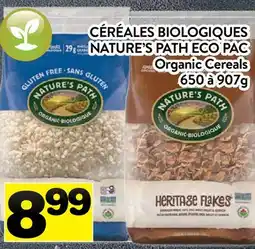 Supermarché PA CÉRÉALES BIOLOGIQUES NATURE'S PATH ECO PAC | Organic Cereals offer