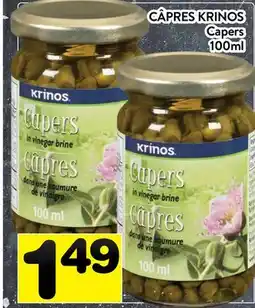 Supermarché PA CÂPRES KRINOS | Capers offer