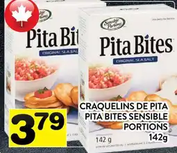 Supermarché PA CRAQUELINS DE PITA PITA BITES SENSIBLE PORTIONS offer