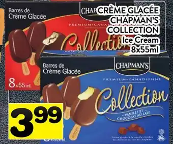 Supermarché PA CRÈME GLACÉE CHAPMAN'S COLLECTION | Ice Cream offer