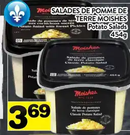 Supermarché PA SALADES DE POMME DE TERRE MOISHES | Potato Salads offer
