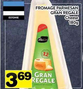Supermarché PA FROMAGE PARMESAN GRAN REGALE | CHEESE offer