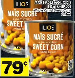 Supermarché PA MAÏS SUCRÉ À GRAINS ENTIERS ILIOS | Whole Kernel Sweet Corn offer