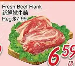 Foody Mart FRESH BEEF FLANK offer