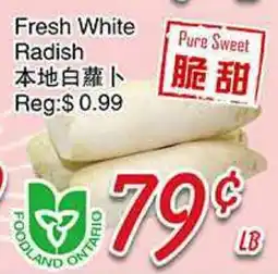 Foody Mart Fresh White Radish offer