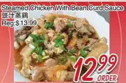 Foody Mart Steamed Chicken With Bean Curd Sauce offer