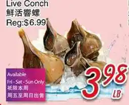 Foody Mart Live Conch offer