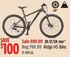 Canadian Tire Ridge HS offer