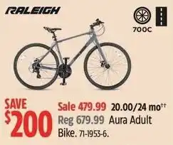 Canadian Tire Aura adult bike offer