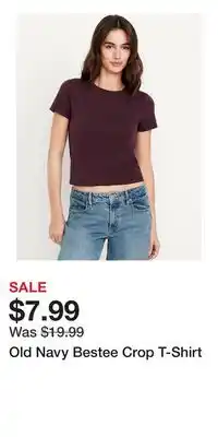 Old Navy Old Navy Bestee Crop T-Shirt offer