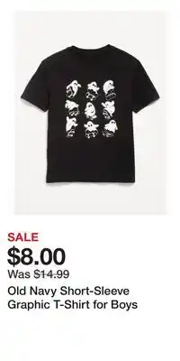 Old Navy Old Navy Short-Sleeve Graphic T-Shirt for Boys offer