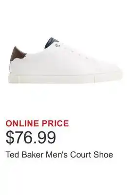 Costco Ted Baker Men's Court Shoe offer
