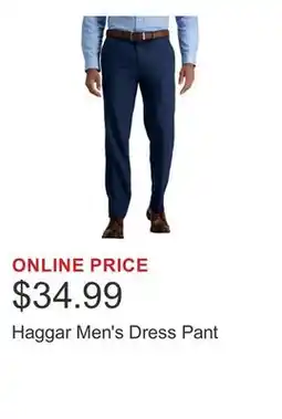 Costco Haggar Men's Dress Pant offer