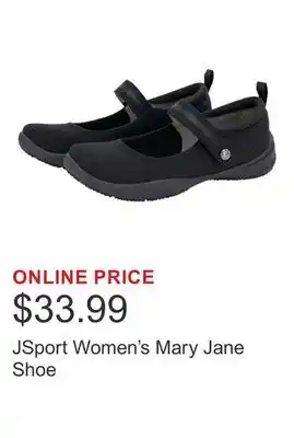 Costco JSport Women's Mary Jane Shoe offer