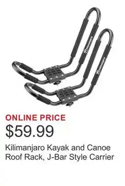 Costco Kilimanjaro Kayak and Canoe Roof Rack, J-Bar Style Carrier offer