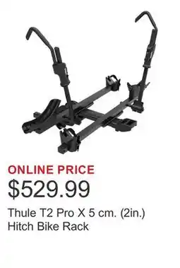 Costco Thule T2 Pro X 5 cm. (2in.) Hitch Bike Rack offer